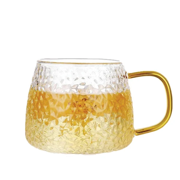 Golden Handle Mug - Yellow
