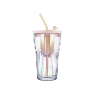 Sipper Mug with Infuser - Silicone Lid & Straw
